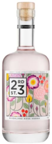 23RD STREET ROSE VODKA 700ML