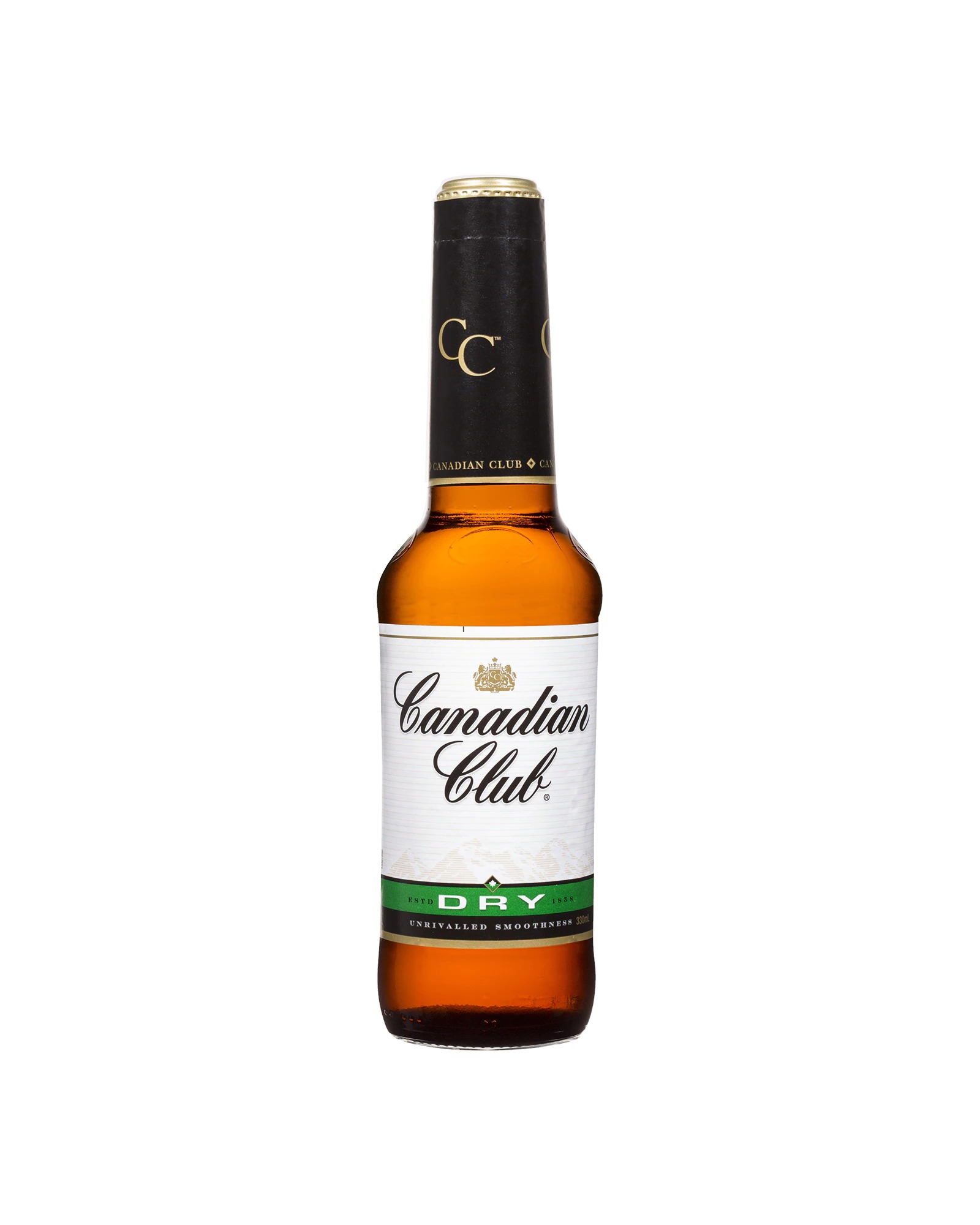 Canadian Club and Dry Bottles