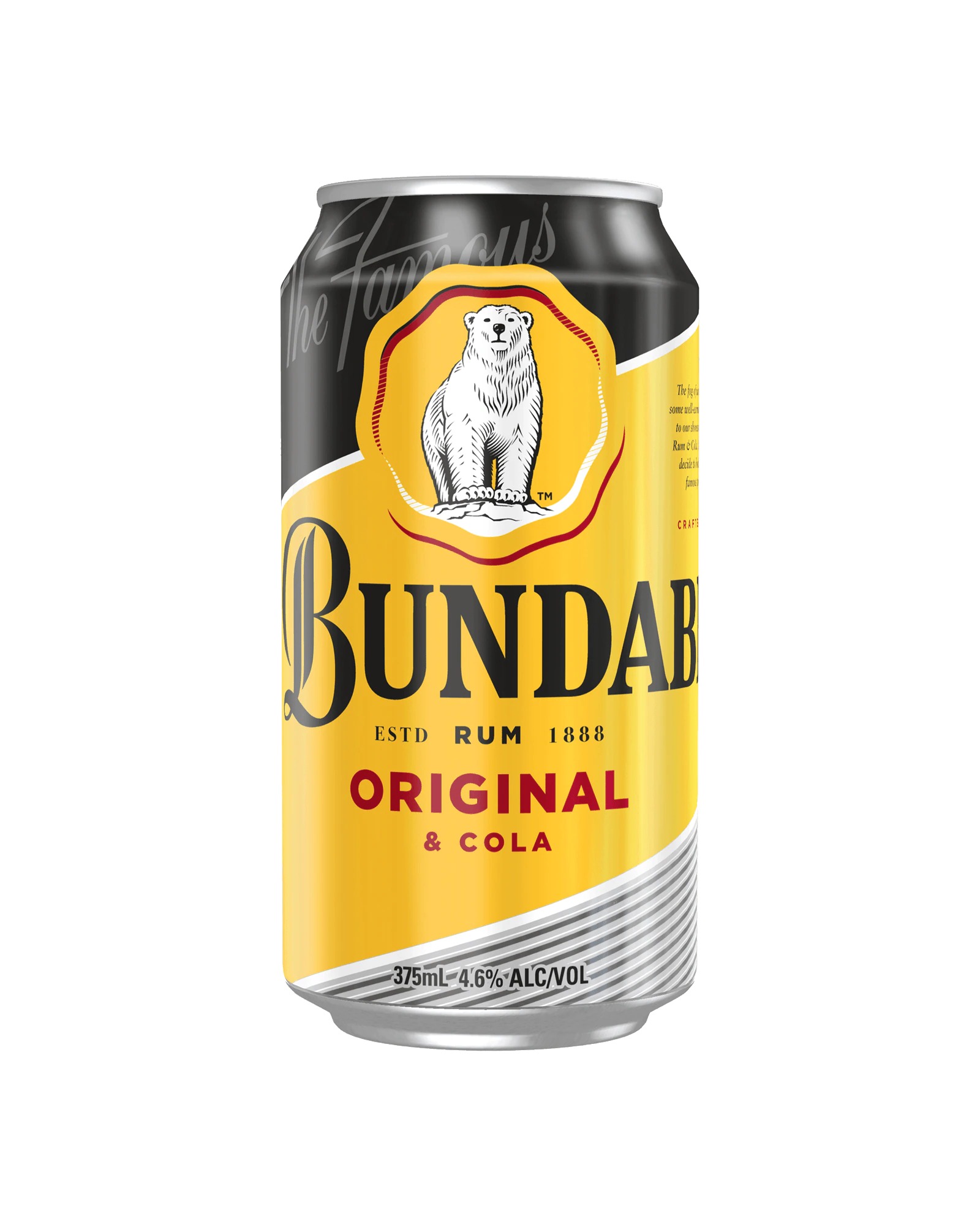Bundaberg U.P. Rum & Cola Cans